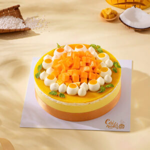 bánh mousse xôi xoài