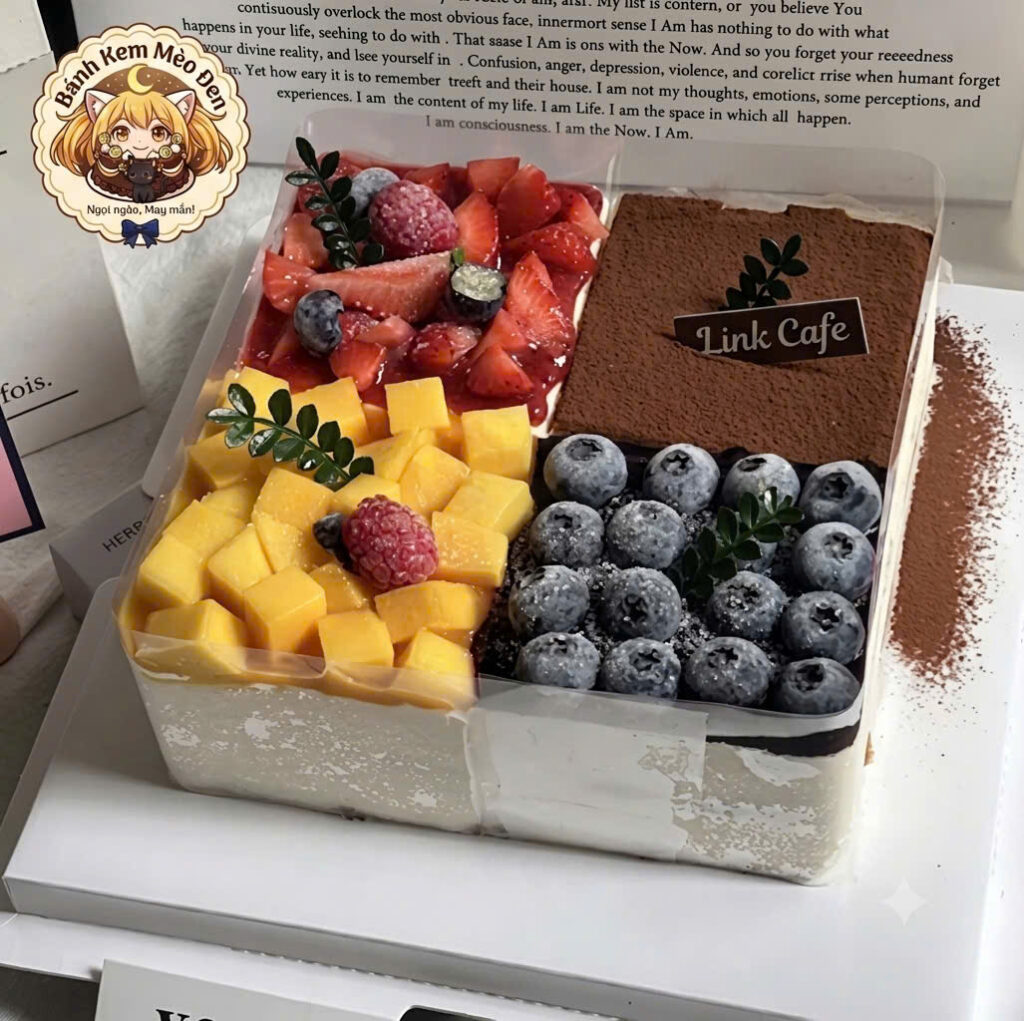 Bánh kem Mèo Đen được khách hàng yêu thích